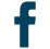 facebook f blu